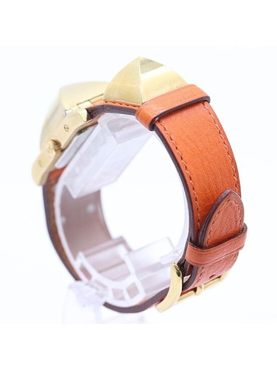 Hermes Medallion Quartz White Dial Watch